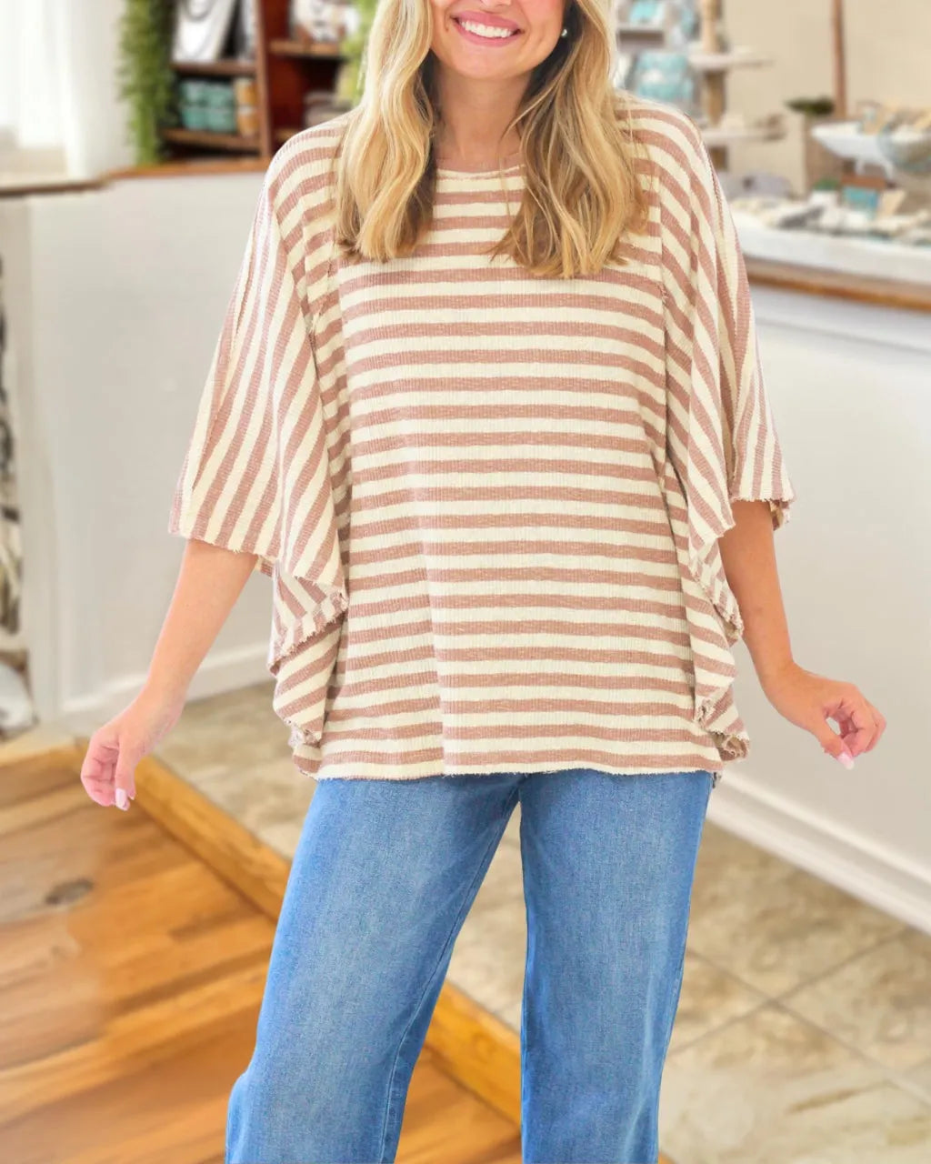 Versatile Stripe Chic Top