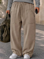 Street-Ready Pocket Design Casual Pants