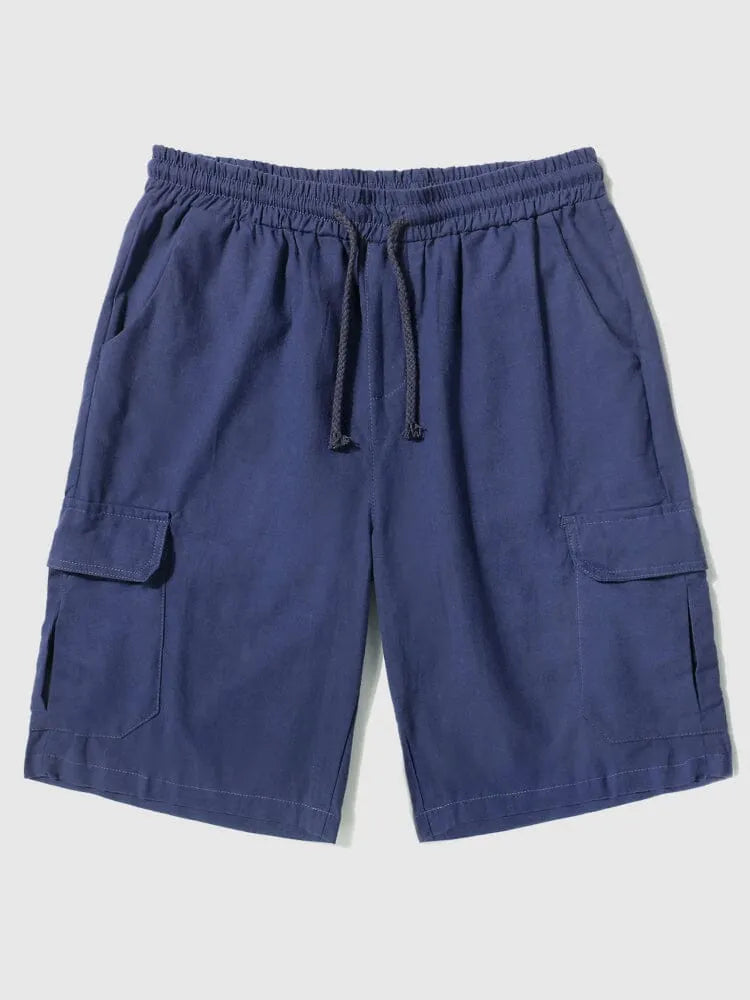 Linen Style Pants With Pockets