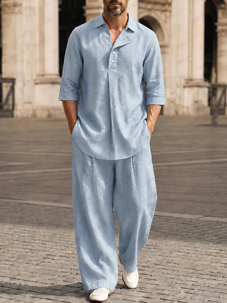 Comfy Relaxed Fit 100% Cotton Co-ord Set