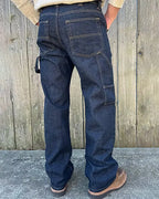 Vintage Raw©\Indigo Dark©\Blue Double©\Knee Denim Jeans