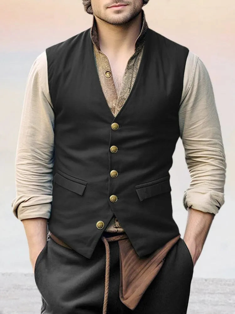 Vintage V-neck Vest