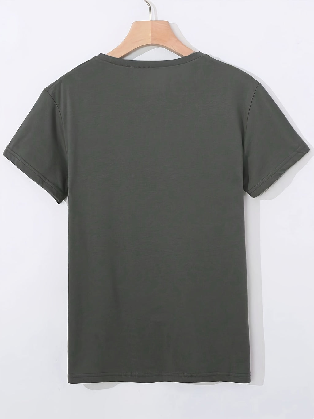 Floral Print Crew Neck T-shirt, Casual Short Sleeve Top, Women's Clothing