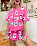 Mahjong Sequin Cotton Set