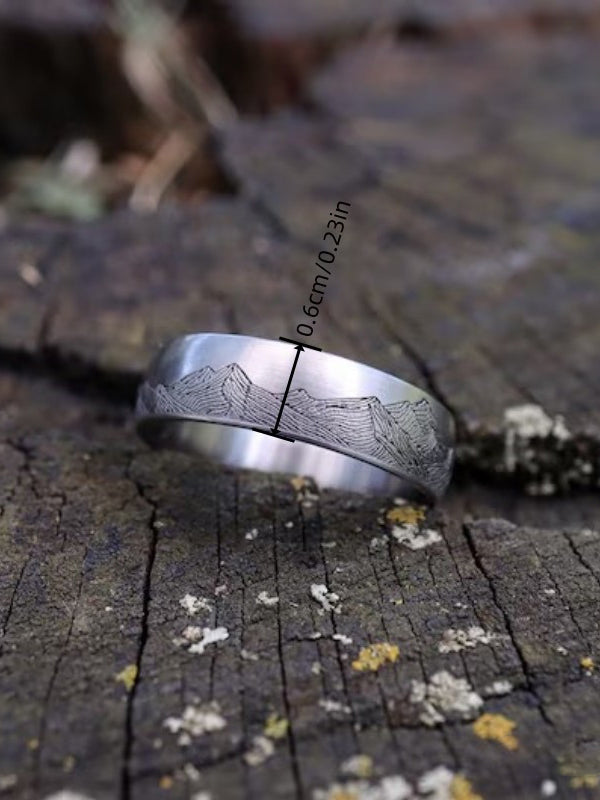 Vintage Distressed Niche Design Index Finger Ring ¨C Alloy