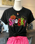 Spooky Pumpkin Sequin T-Shirt