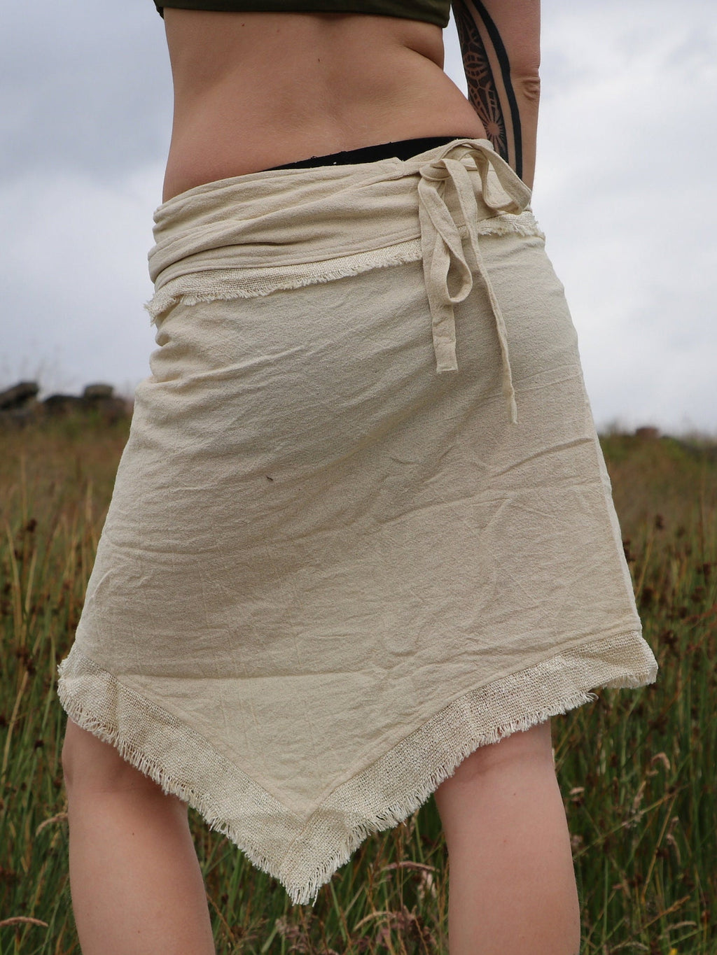 Serenity Wrap Skirt | 100% Cotton Earth-kind Fashion