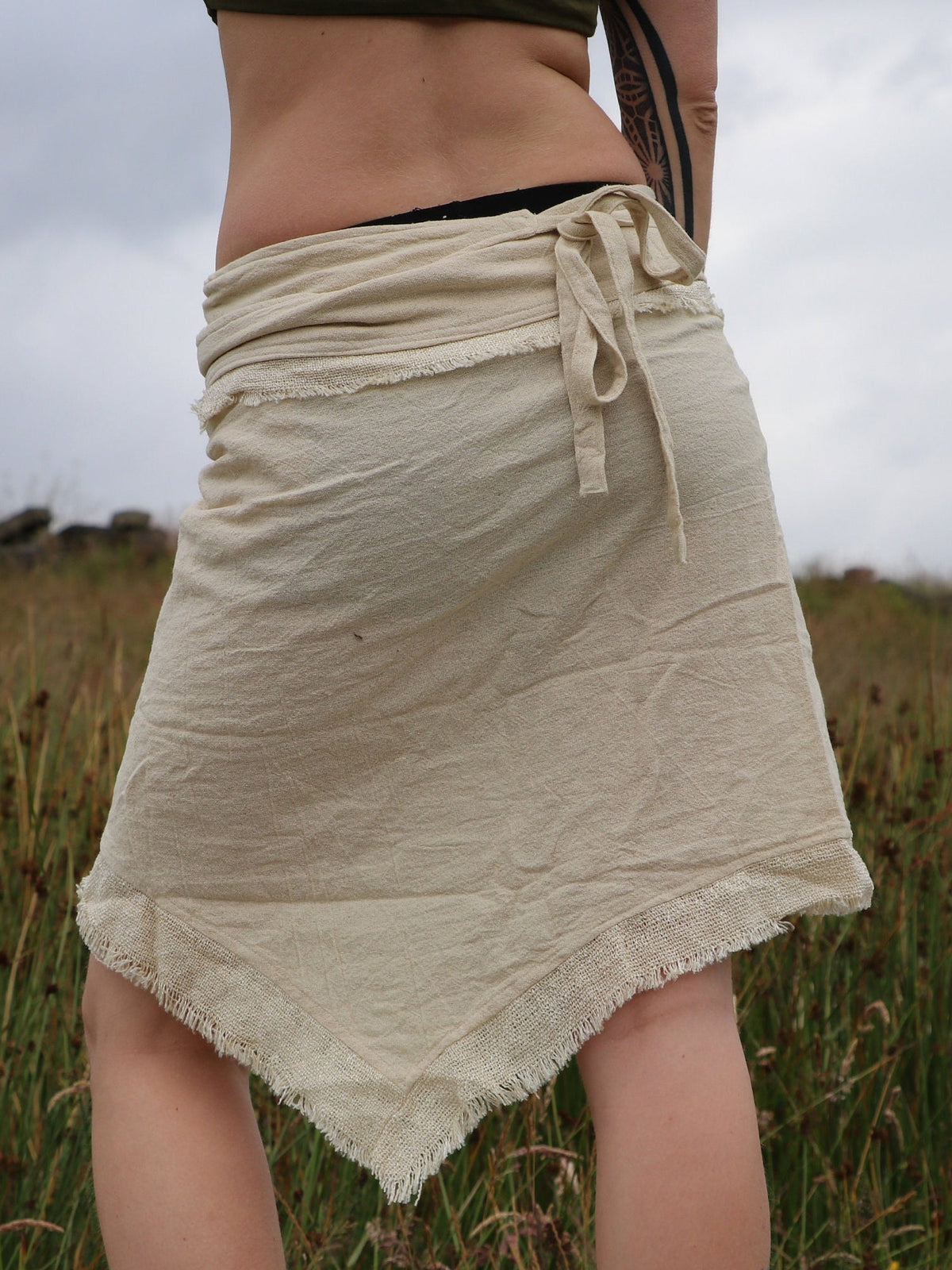 Serenity Wrap Skirt | 100% Cotton Earth-kind Fashion