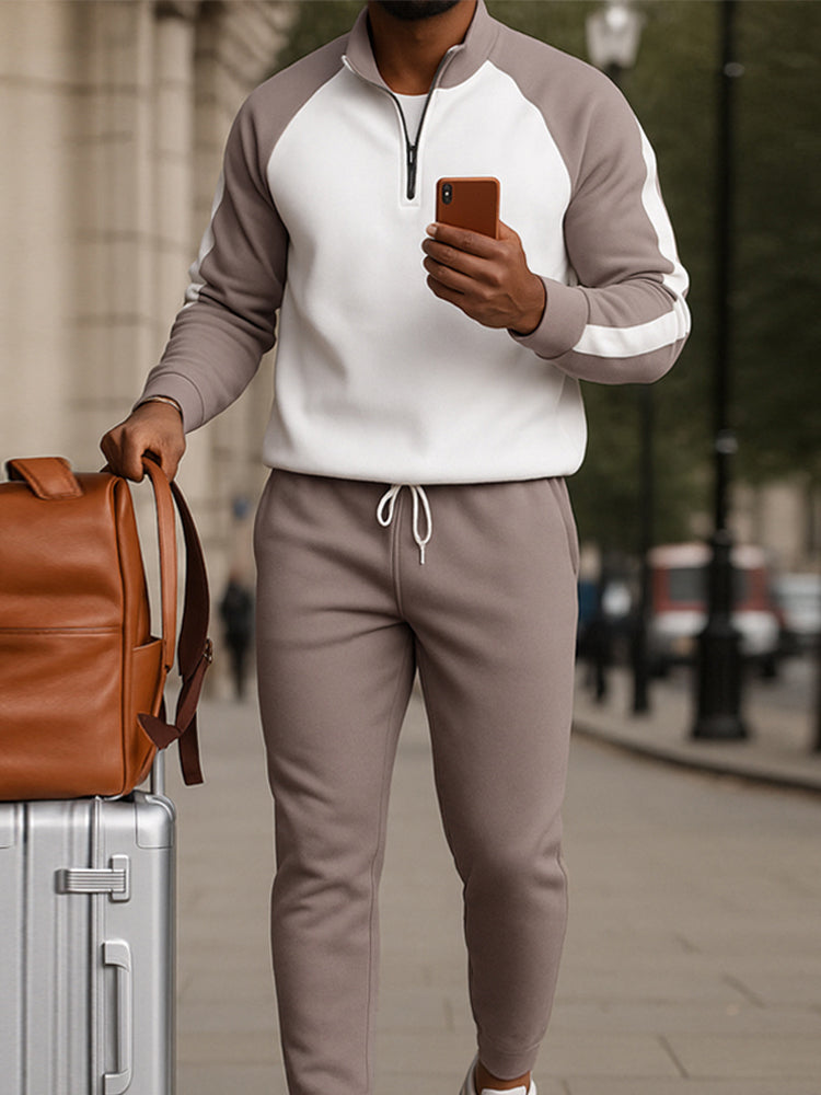 Active Comfort Sweatshirt And Pants Set