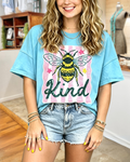 Bee Kind Print Crewneck T-Shirt