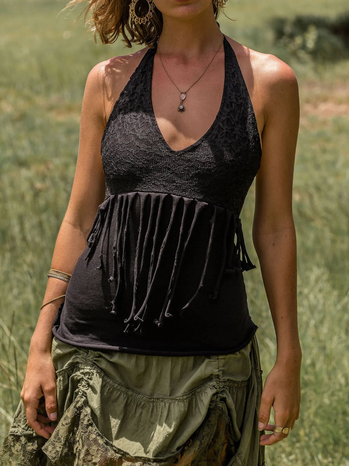 Pixie Halter Top, Backless Top, Sexy Goddess Top, Hippie Tank Top