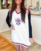 Touchdown Sequin Sleeveless Dress
