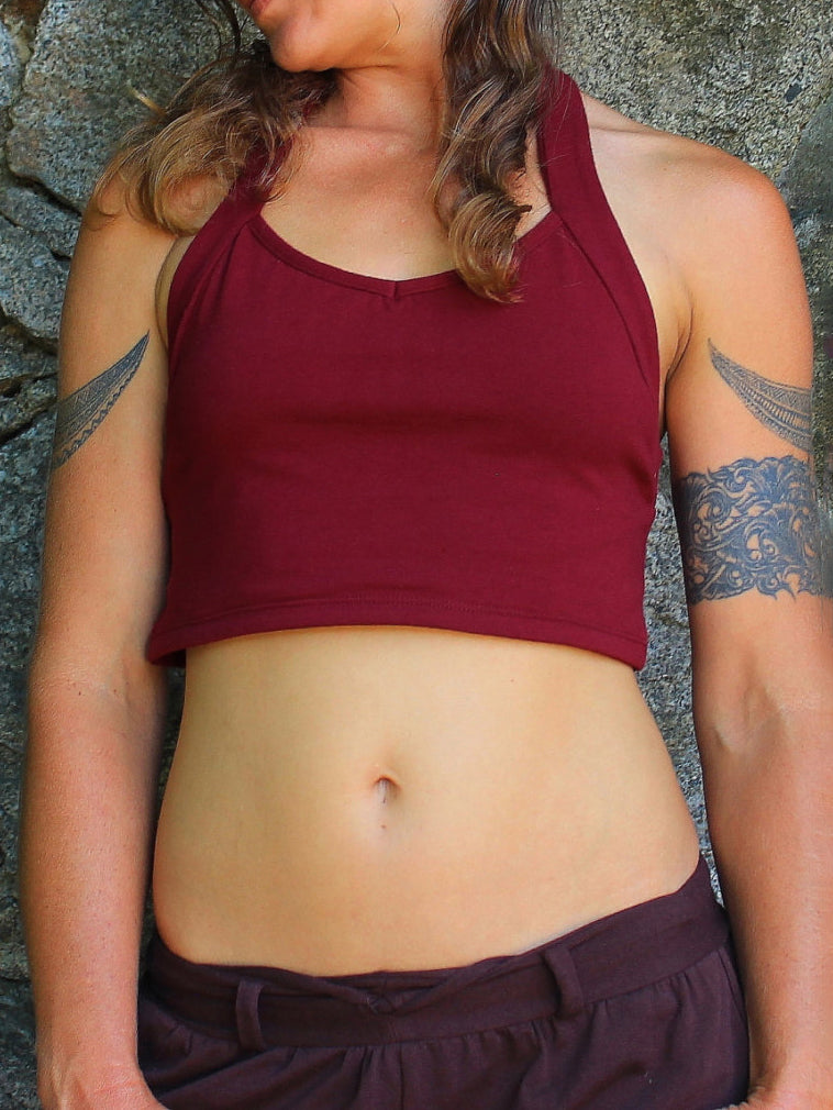 Strappy Crop Top Womens Tops Cropped Top Beach Clothes Elven Wear