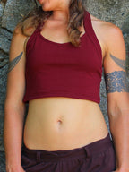 Strappy Crop Top Womens Tops Cropped Top Beach Clothes Elven Wear