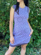 Sleeveless Side Panel Dress