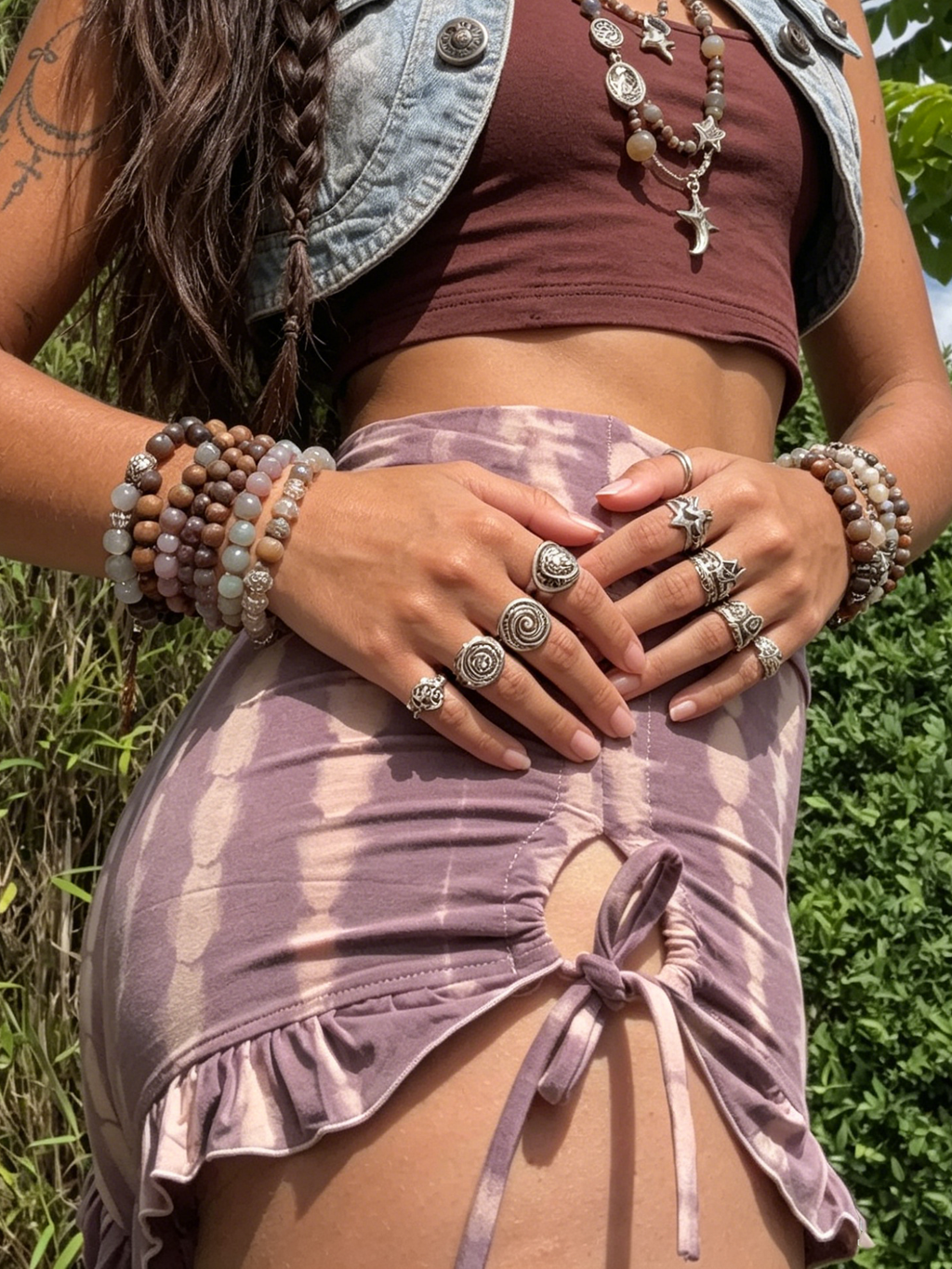 Booty Shorts High Waisted Cotton Blend Festival Wear