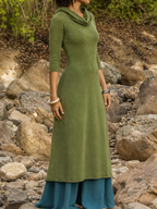 Beach Bum Hoodie Simplicity Long Dress