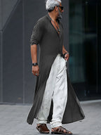 Minimalist Streetwear Fashion Longline Shirt