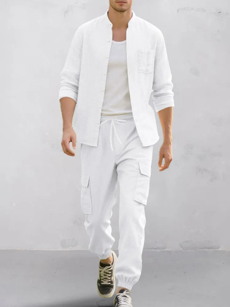 Premium Cotton Shirt Pants Set