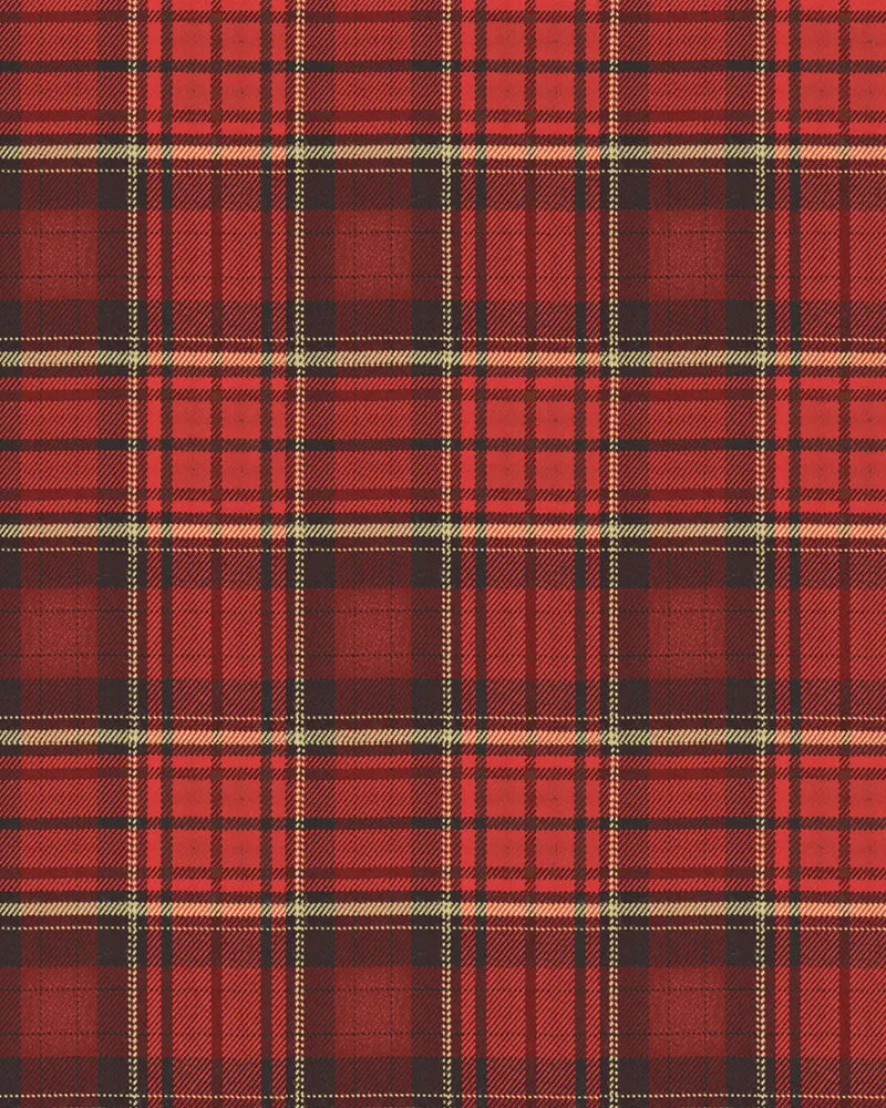 Vintage Multi©\Color Tartan Wide©\Leg Trousers