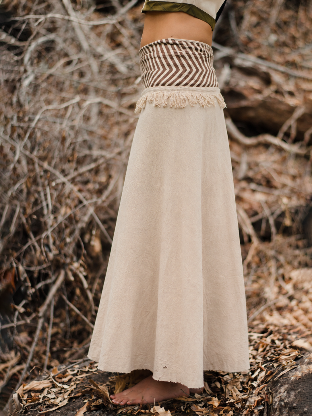 Bohemian Gypsy Style Boho Skirt