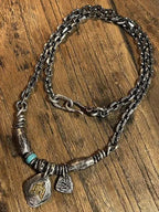 Vintage Style Goshawk Pendant Collarbone Necklace