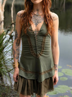 Fairy Dress, Pixie Dress, Elf Dress, Steampunk Dress, Festival Clothing