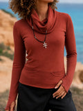 Chunky Cowl Darjeeling Shirt