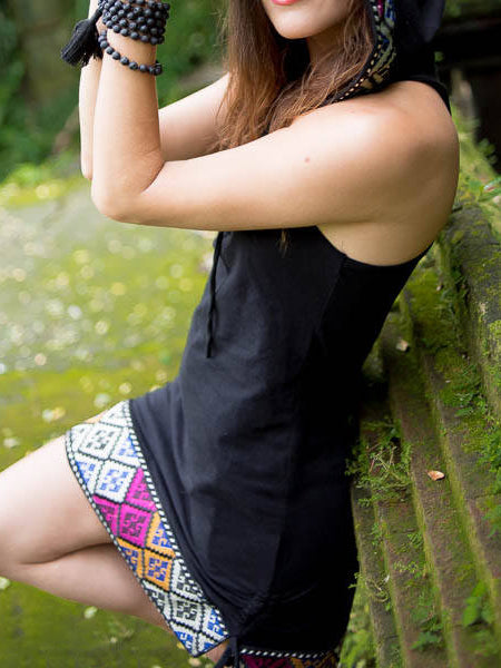 Tribal Hoodie Dress