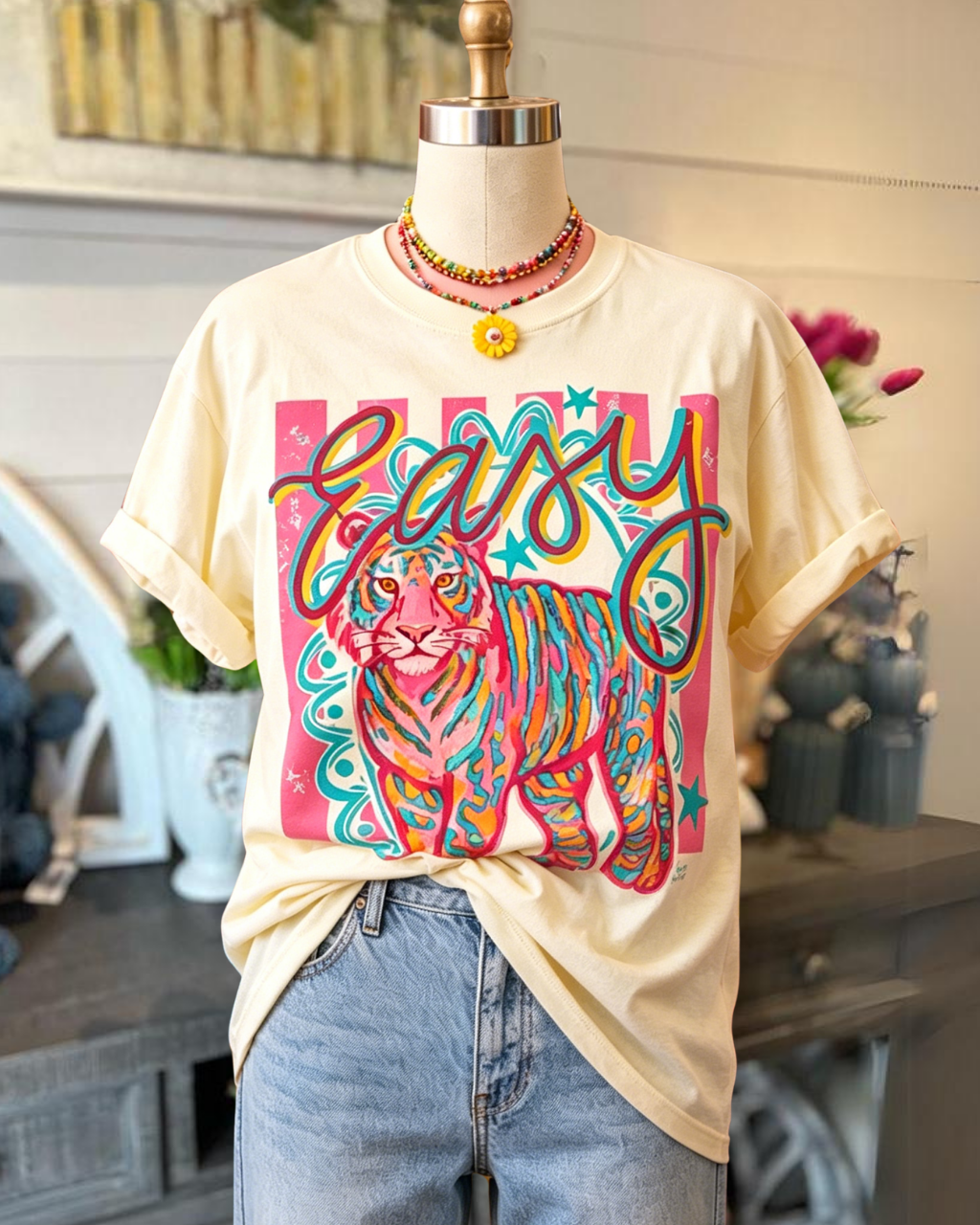 Easy Tiger Printed T-Shirt