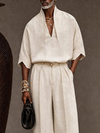 Minimalism Natural 100% Cotton Matching Set