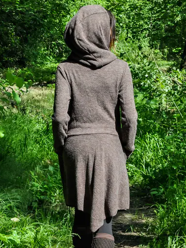 Seasons Coat with Large Hood, Thumbholes and Pockets