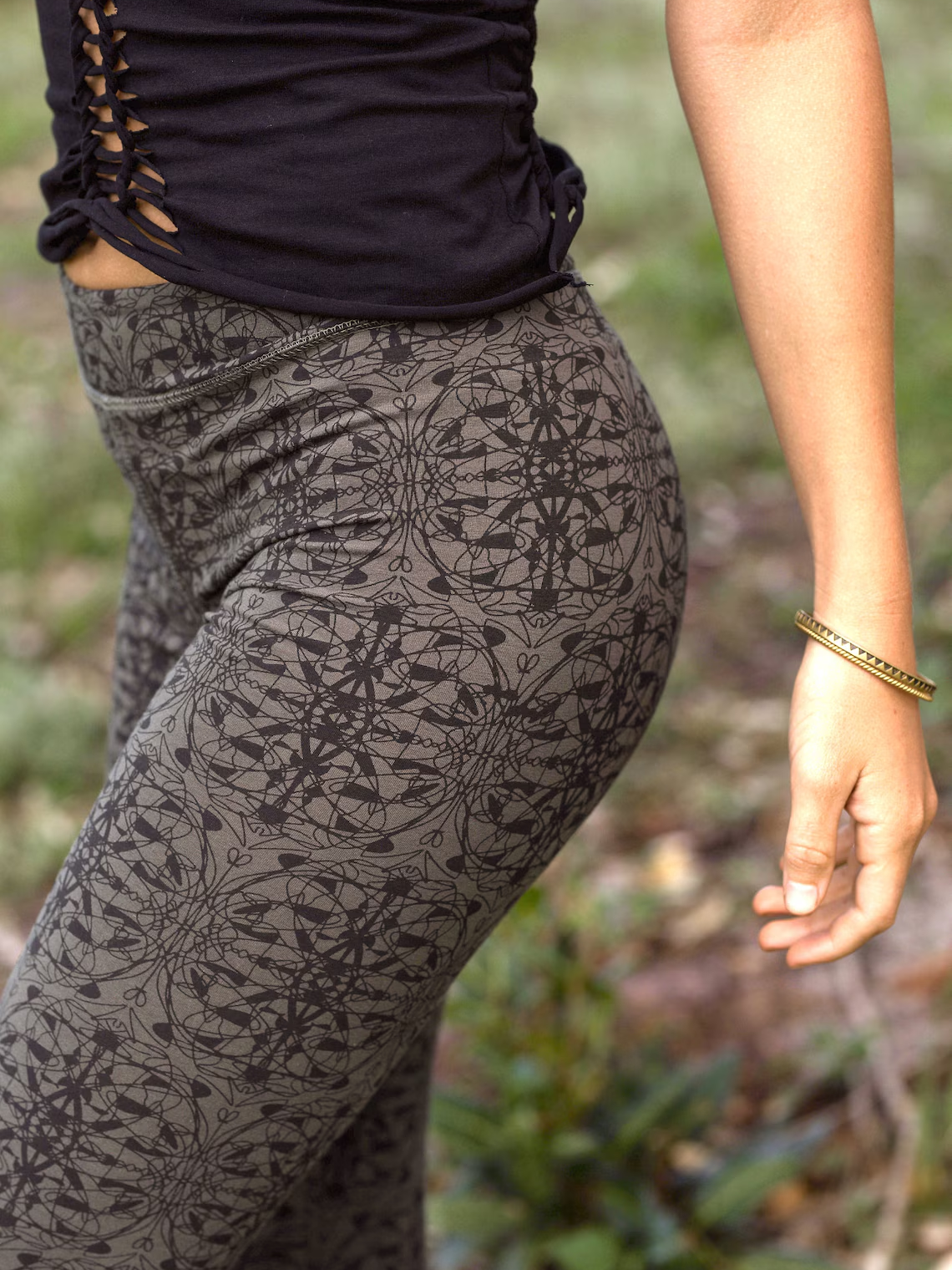 Yoga Leggings, Pixie Festival Tights, Sexy Leggings, Bohemian Clothing