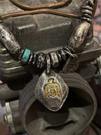 Vintage Style Goshawk Pendant Collarbone Necklace