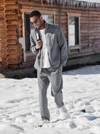 Athleisure Regular Fit Jacket Set