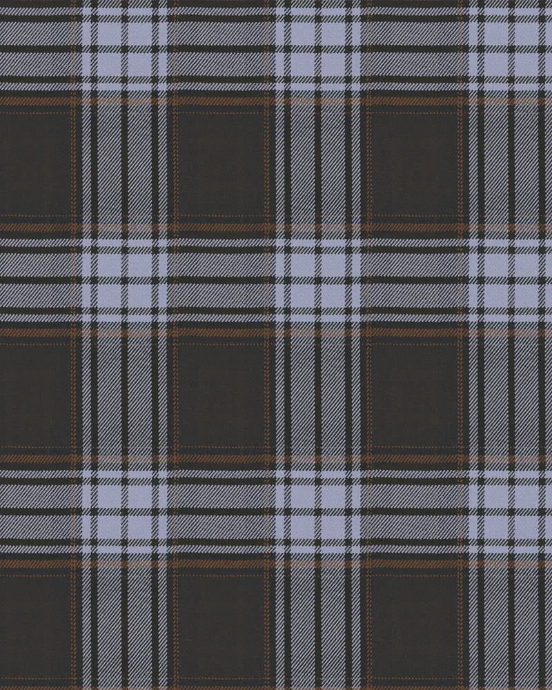 Vintage Multi©\Color Tartan Wide©\Leg Trousers