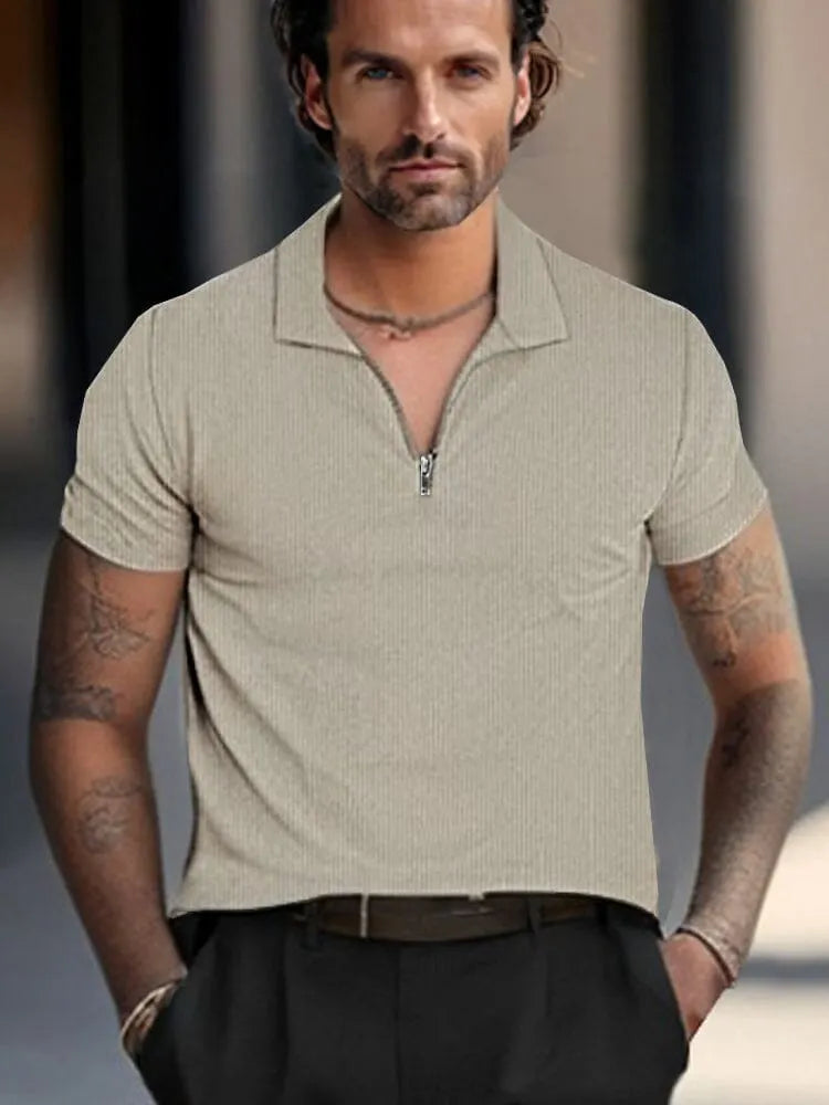 Classic Comfort Corduroy Polo Shirt