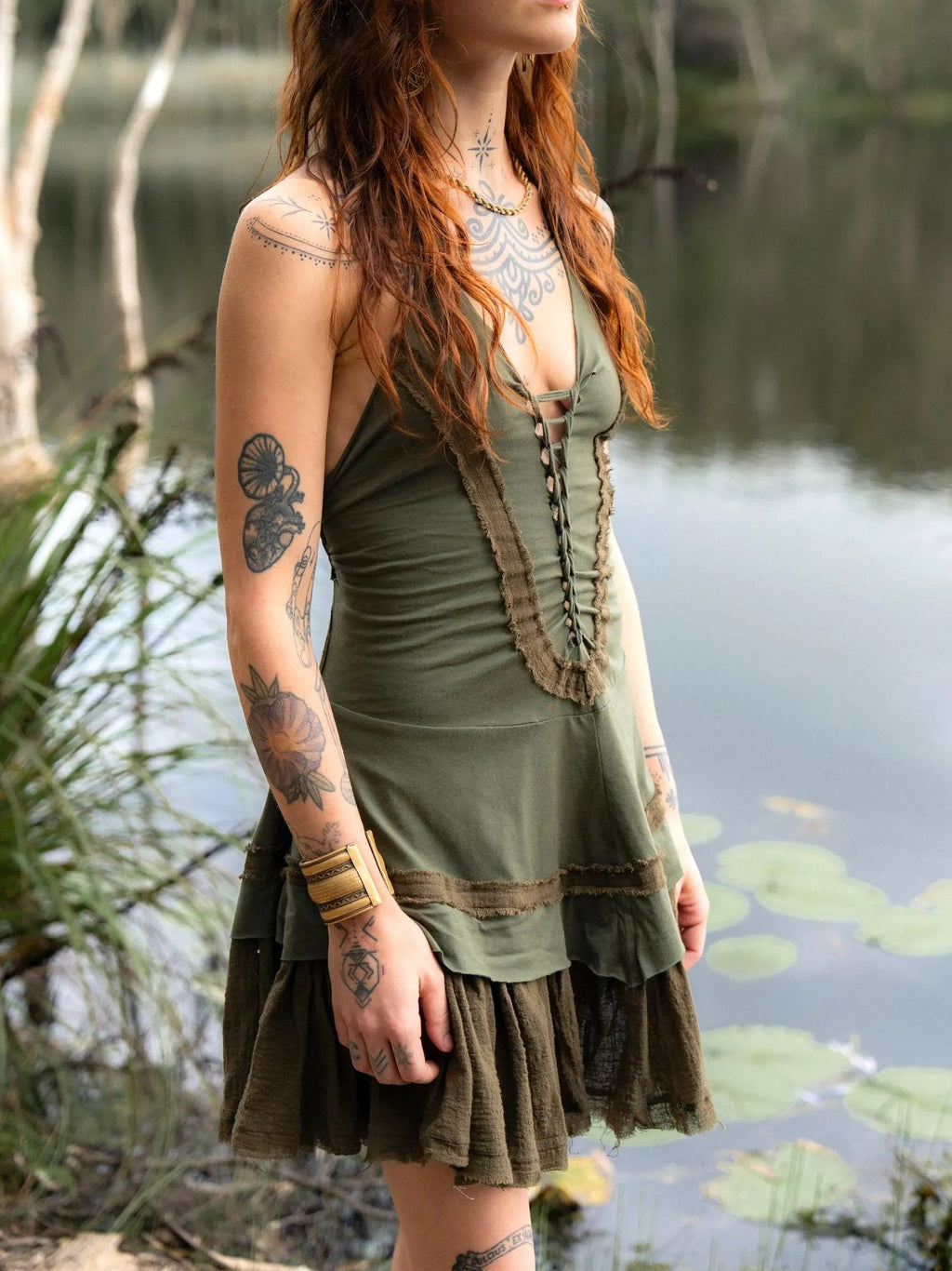 Fairy Dress, Pixie Dress, Elf Dress, Steampunk Dress, Festival Clothing