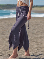 Pointy Pixie Pants: Boho Festival Leggings - Psytrance Tribal Style