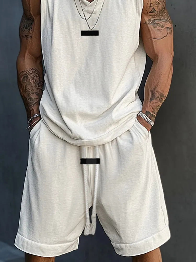 Athletic Hooded 2-Piece Set