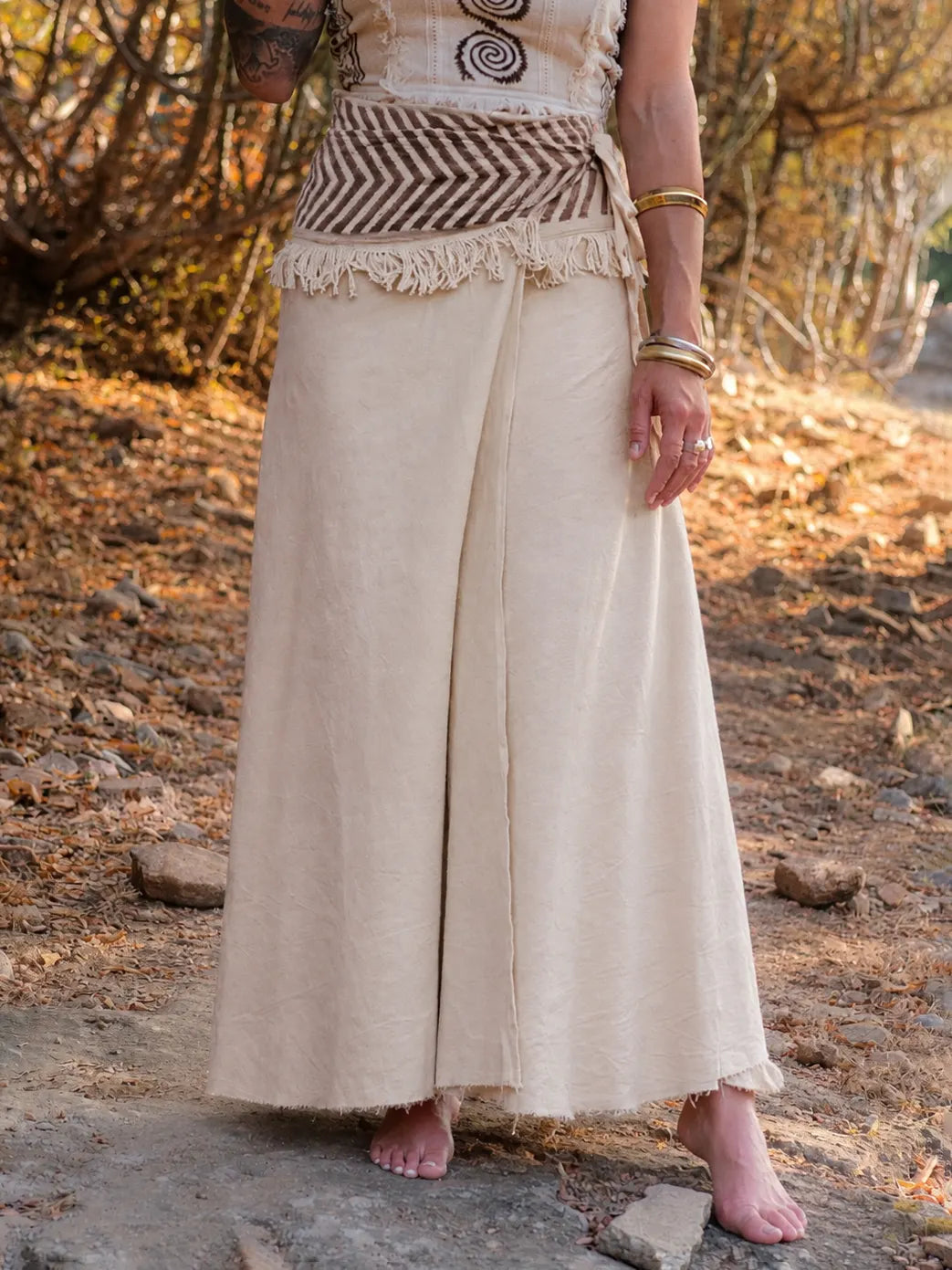 Bohemian Gypsy Style Boho Skirt