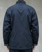 Vintage Deep©\Indigo©\Navy Washed Cotton Blend Stand Collar Jacket
