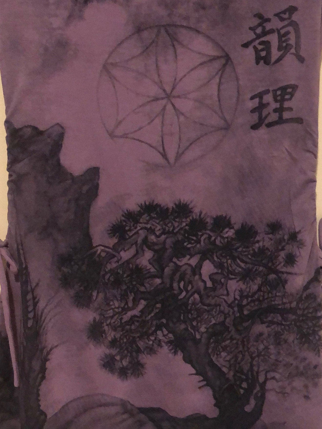 Flower of life Tunic Top, Short Dress