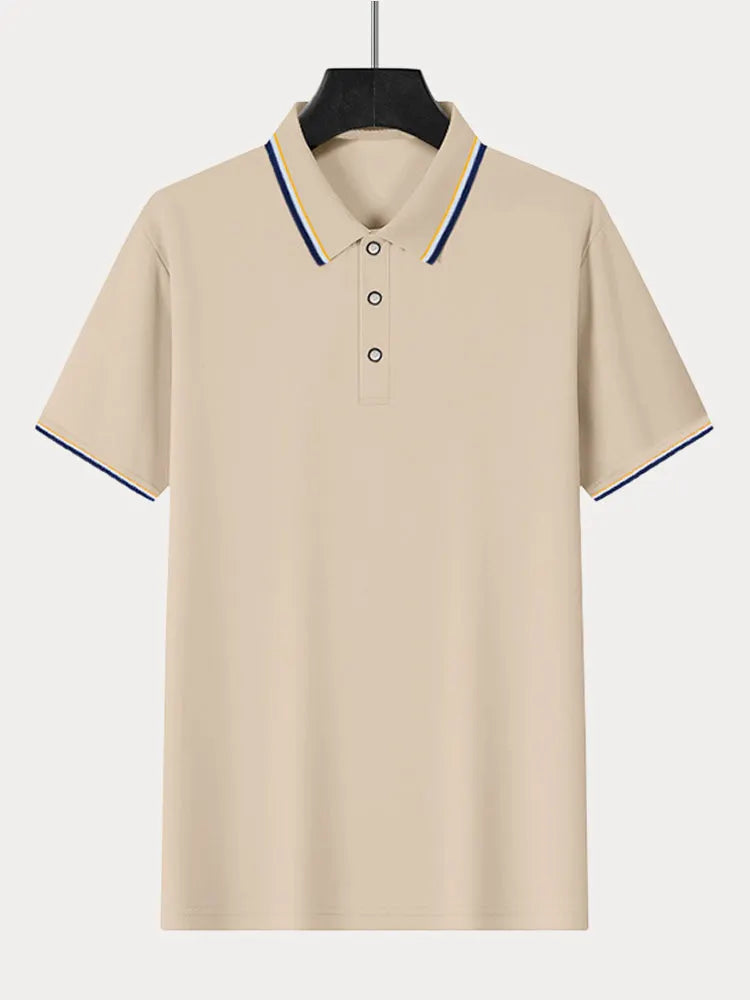 Fashion Loose Fit Polo Shirt