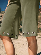 Women's Summer Casual Vintage Metallic Sequin Low Waist Mini Shorts